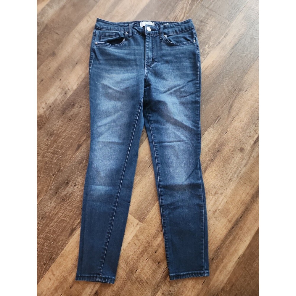 Jessica Simpson Women's Jeans Size 4 w27 Blue Denim High Rise Skinny Ankle